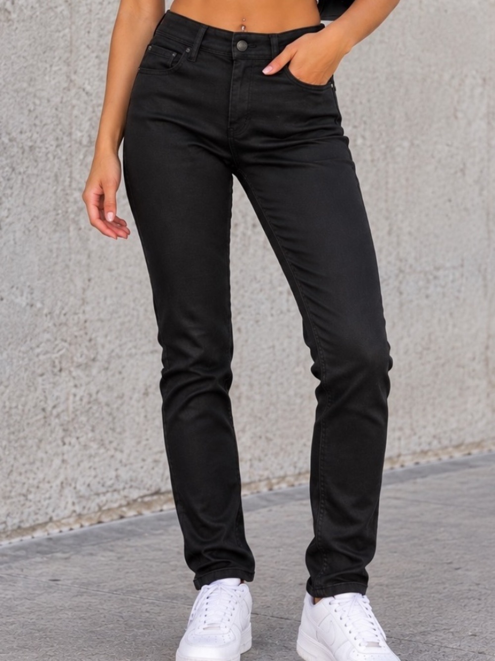 Dynamite Denim Kate Skinny Jeans Womens Size 23 Black Y2K Capsule
